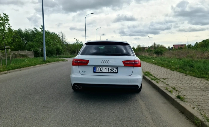 Audi A6 cena 59999 przebieg: 258000, rok produkcji 2013 z Dzierżoniów małe 301